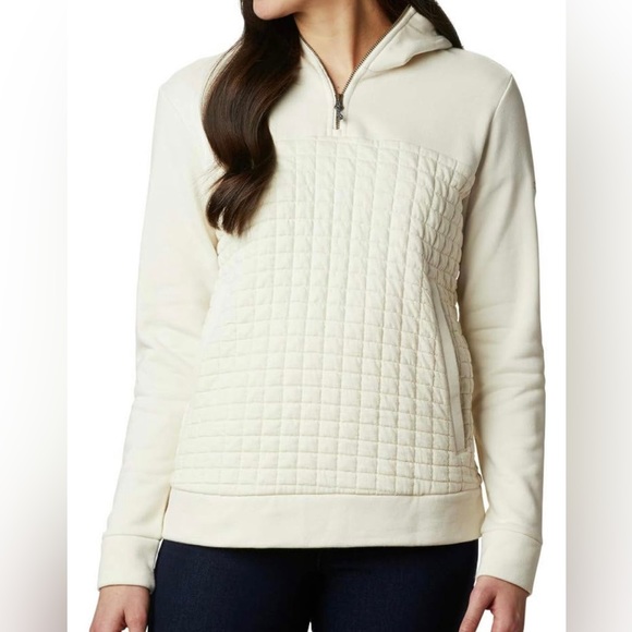 💐Hostess pick 🌺 NWT Columbia Sunday Summit Hooded Pullover Women’s Medium - Picture 1 of 6